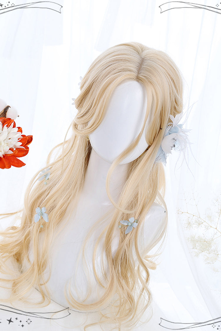 Golden Curly Sweet Lolita Wig