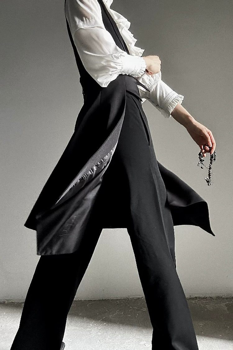 Asymmetrical Swallowtail Ouji Lolita Prince Sleeveless Gothic Vest