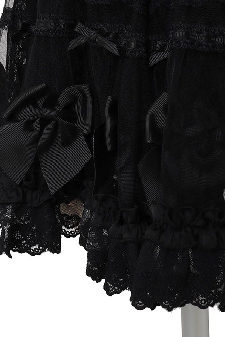 Sweet Ruffle Bow Lace Plus Size Japanese Skirt - Sweet Lolita