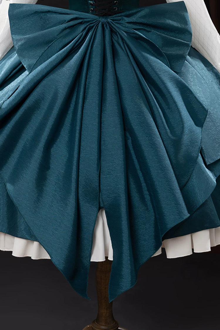 Identity V Gardener Cosplay Lolita Dress with Ruffled Bow