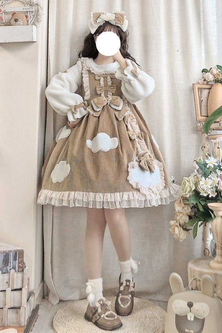 Ruffled Lace Long Sleeve Sweet Lolita Dress