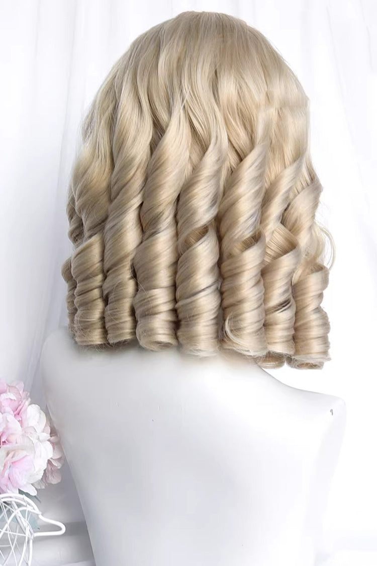 Pearl Maiden Vintage Elegant Roman Curly Lolita Wig