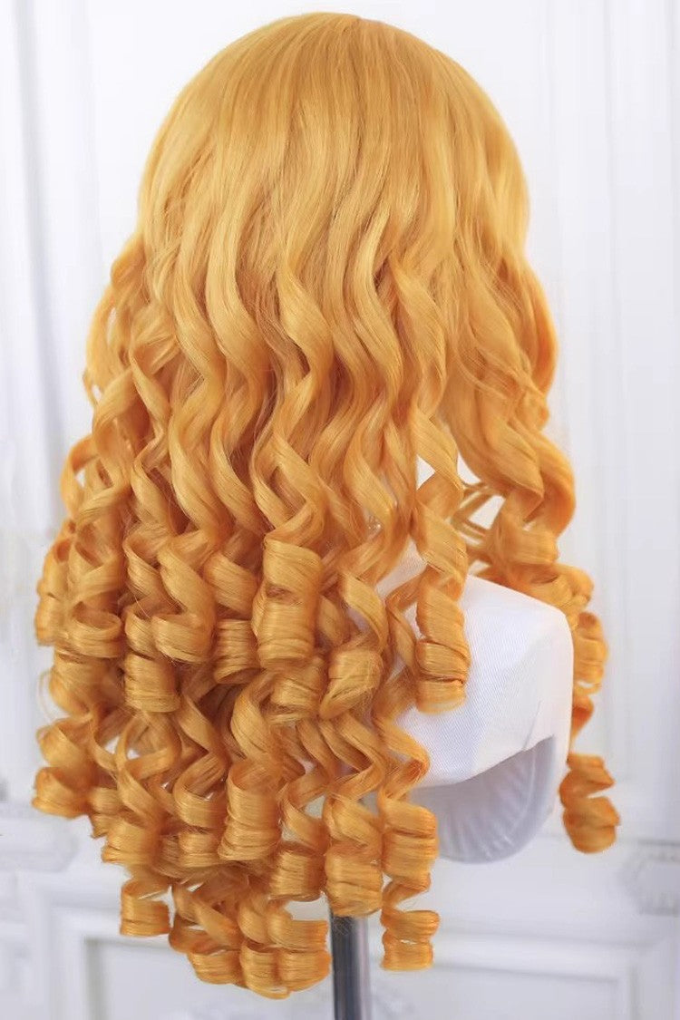 Adorable Lolita Wig with Spiral Ringlets in 3 Color Options