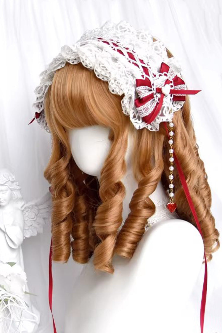 Pearl Maiden Vintage Elegant Roman Curly Lolita Wig