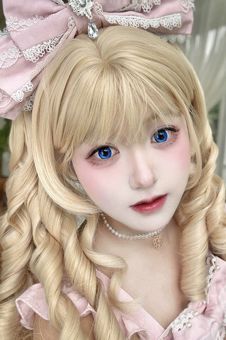 Charming Lolita Wig with Double Curly Ponytails in 2 Shades