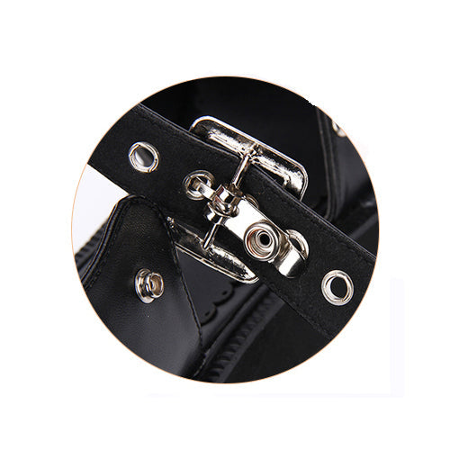 Platform High-Heel Sandals with Rivet Decor for Lolita Style