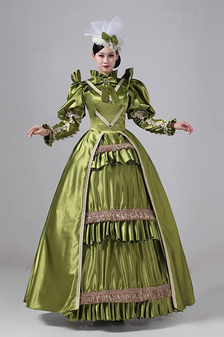 Ruffled Cardigan Classic Victorian Gown - Princess Vintage