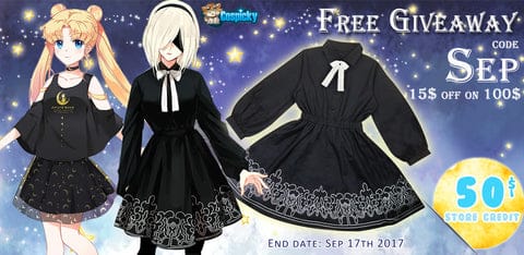 50$ Store Credit Giveaway- Sep 2017