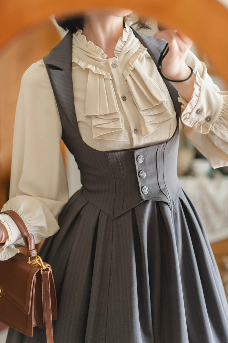 Classic Bust-Support Lolita Dress - Forest Knows Fall