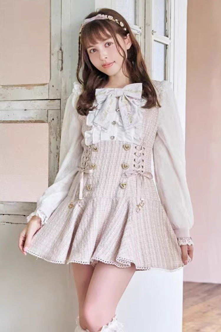Lace Blouse and Shorts Set - Jirai Kei Outfit