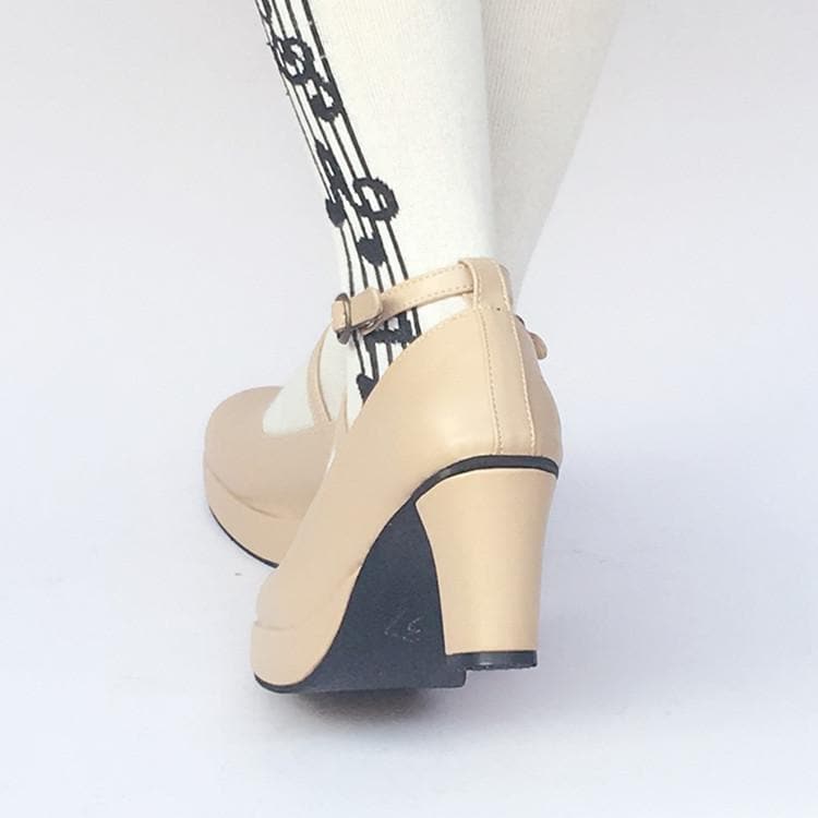 High Beige Made Elegant Custom SP168137 Shoes Heels