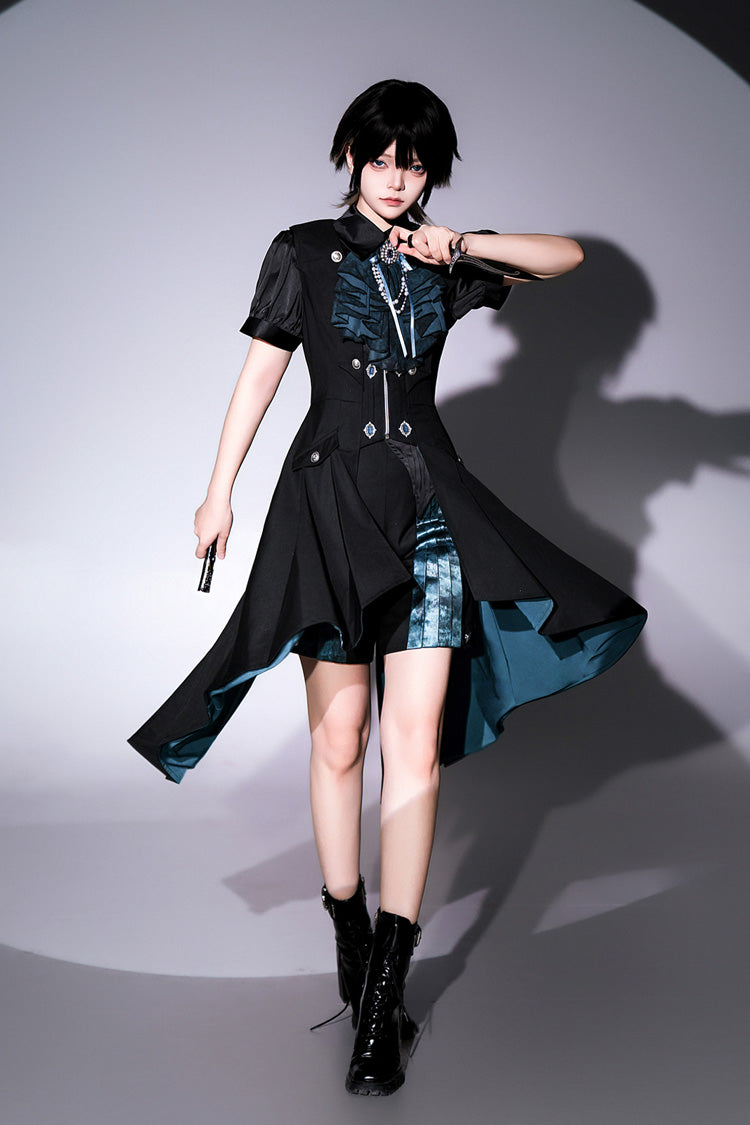 Midnight Short-Sleeve Elegant Ouji 4-Piece Set - Deep Music