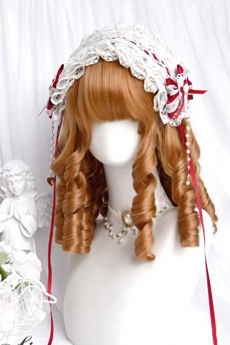 Pearl Maiden Vintage Elegant Roman Curly Lolita Wig