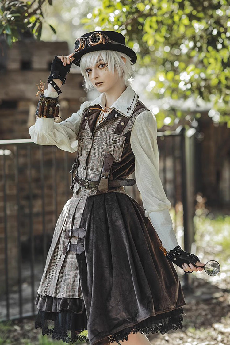 Explorer-Inspired Archaeological Ouji Lolita Vest