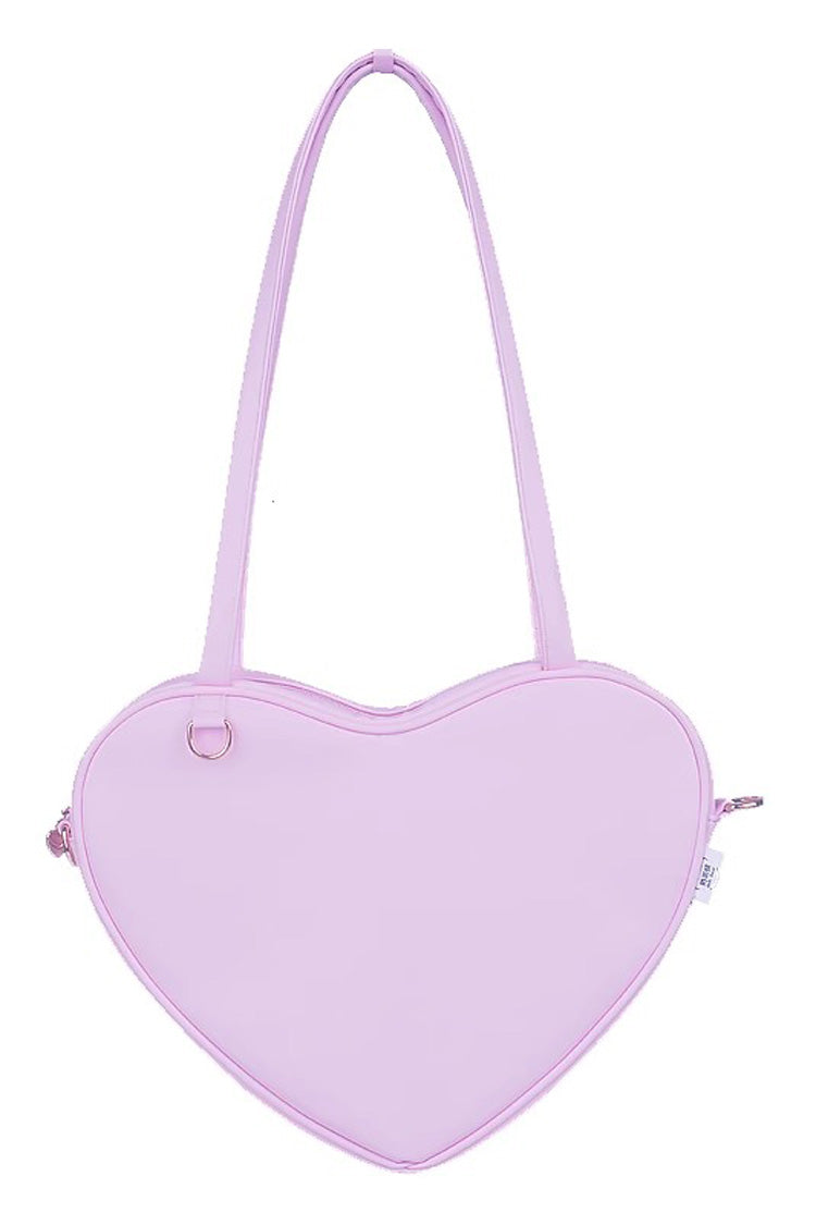 Sweet Heart-Embellished Lolita Shoulder Bag, 6 Color Options