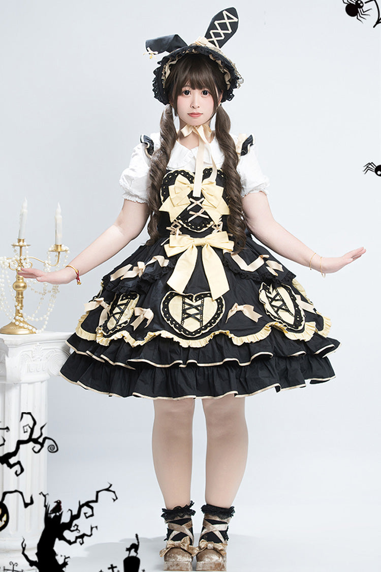 Plus Size Princess JSK Dress with Ruffle