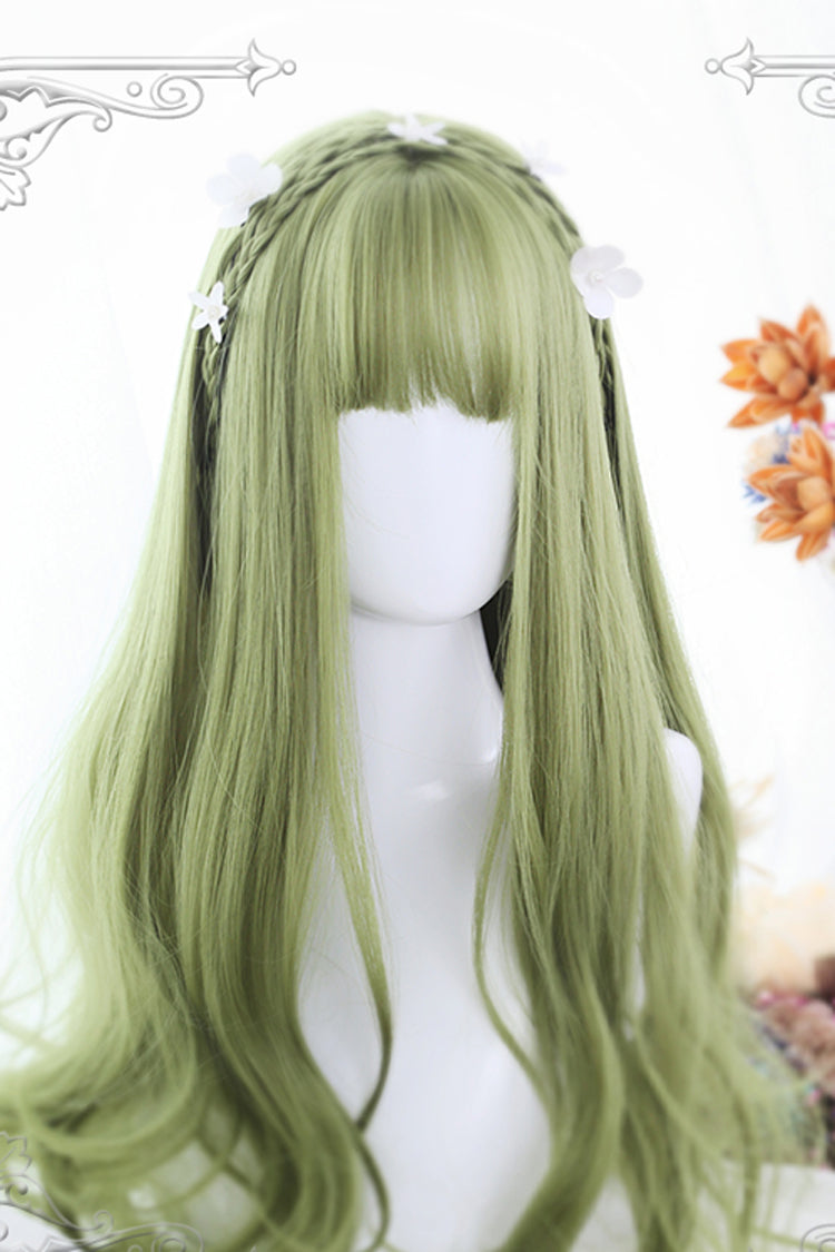 Jade Long Micro-Curl Sweet Lolita Wigs