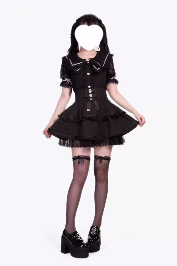 Fruit Candy Ruffle Bowknot Lace Skirt in 5 Colors