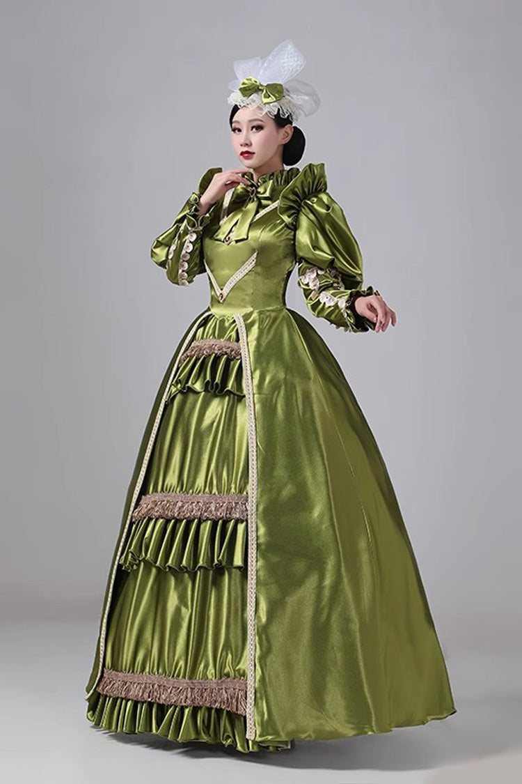 Ruffled Cardigan Classic Victorian Gown - Princess Vintage