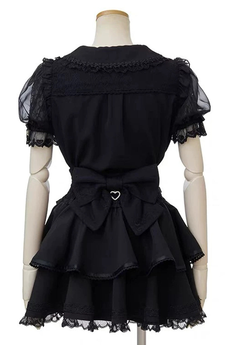 Embroidered Lace Sweet Lolita Co-ord with Collar
