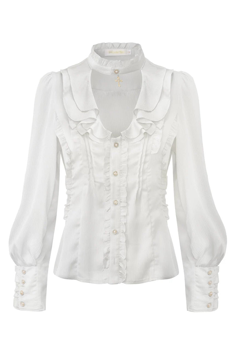 Ruffled Classic Prince Ouji Lolita Ensemble