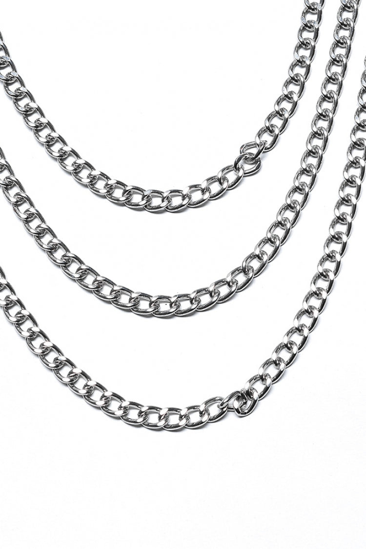 Reptile Texture Faux Leather Riveted Steampunk Choker