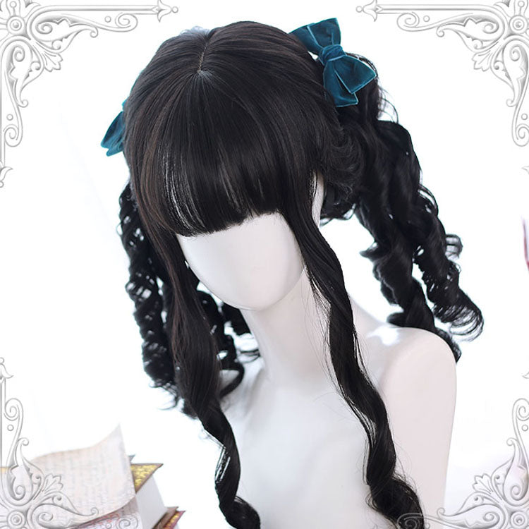 Vintage Classic Lolita Wig with Roman Curls