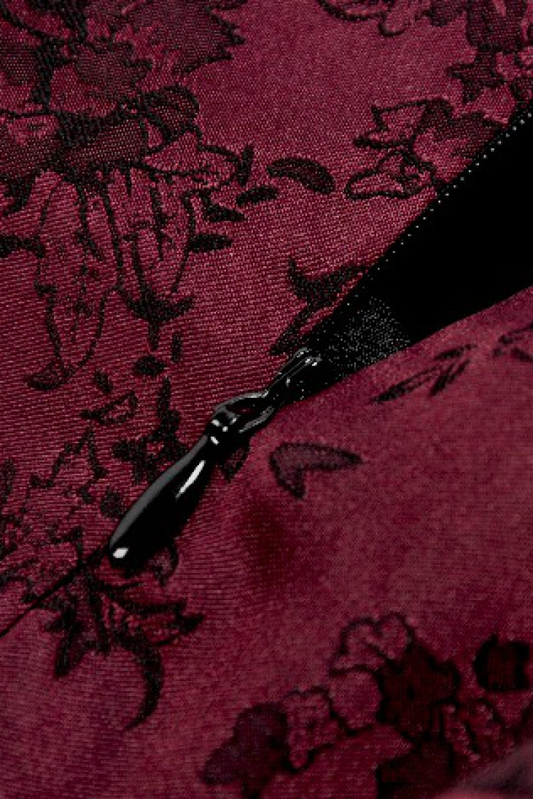 Rose Irregular Multi-Layered Lace Ruffled Gothic Slip Dress Wedding Dress