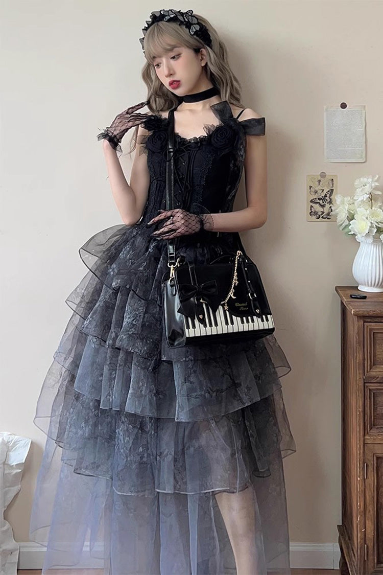 Piano Waltz Bowknot Lolita Handbag