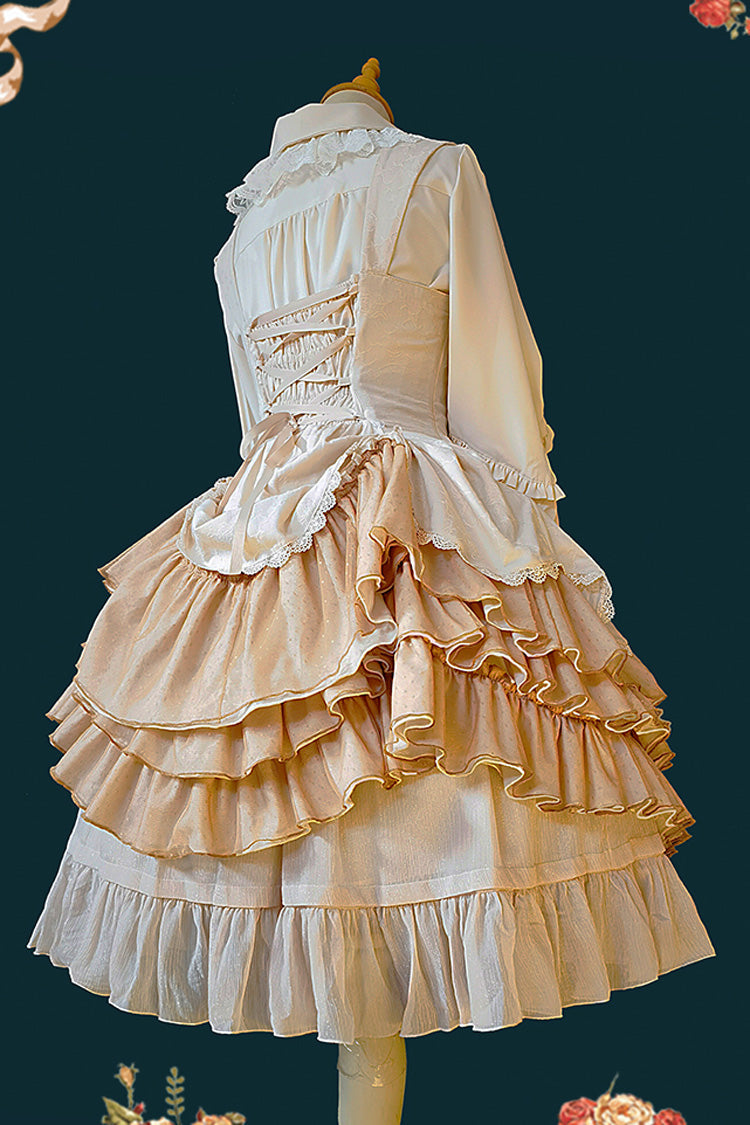 Layered Ruffle Lace Sweet Lolita Dress