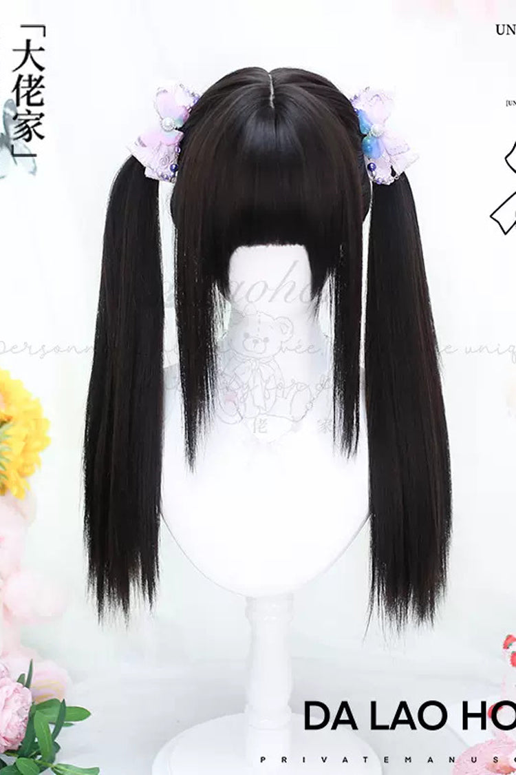 Sweet Lolita Wigs with Double Ponytail