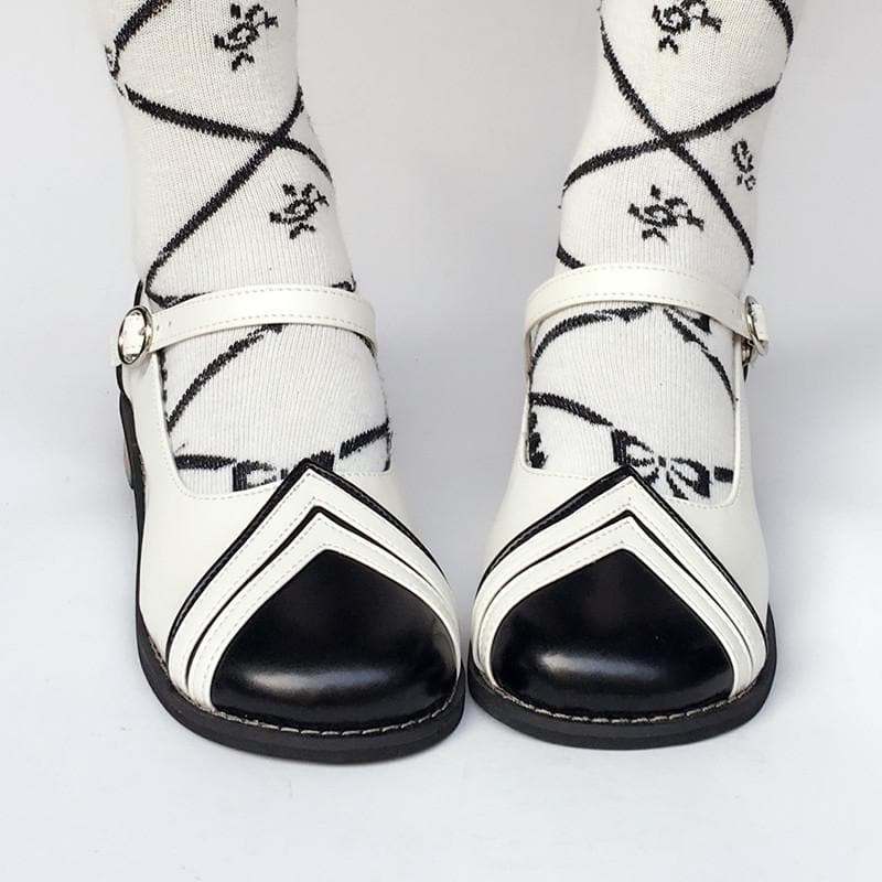 Made SP168071 Sailor Lolita Shoes Custom Insprited