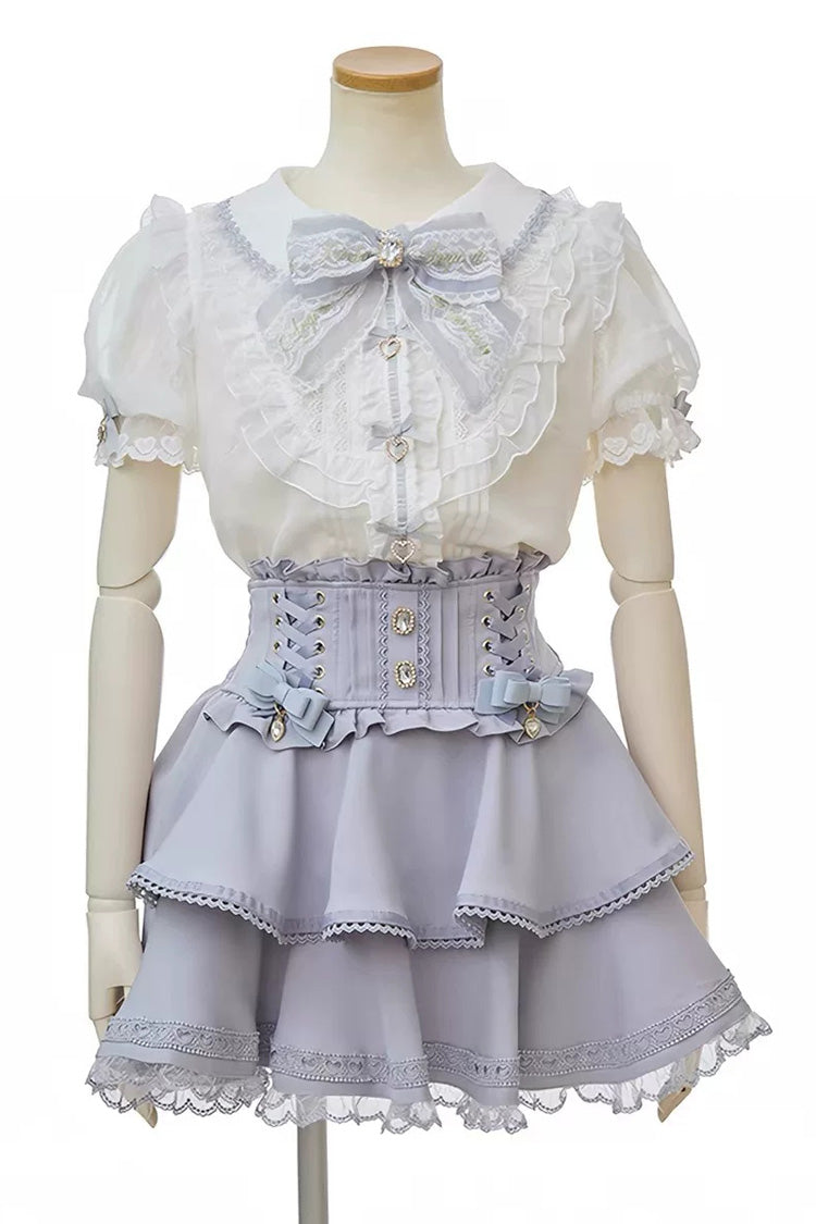 Embroidered Lace Sweet Lolita Co-ord with Collar