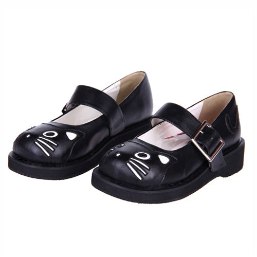Patent Point-Toe Platform Sweet Lolita Footwear