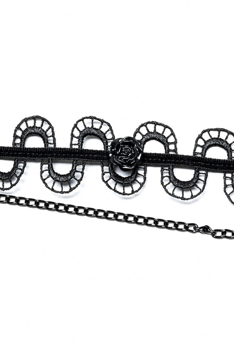 Umbra Snake-Like Hollow Gothic Choker for Women