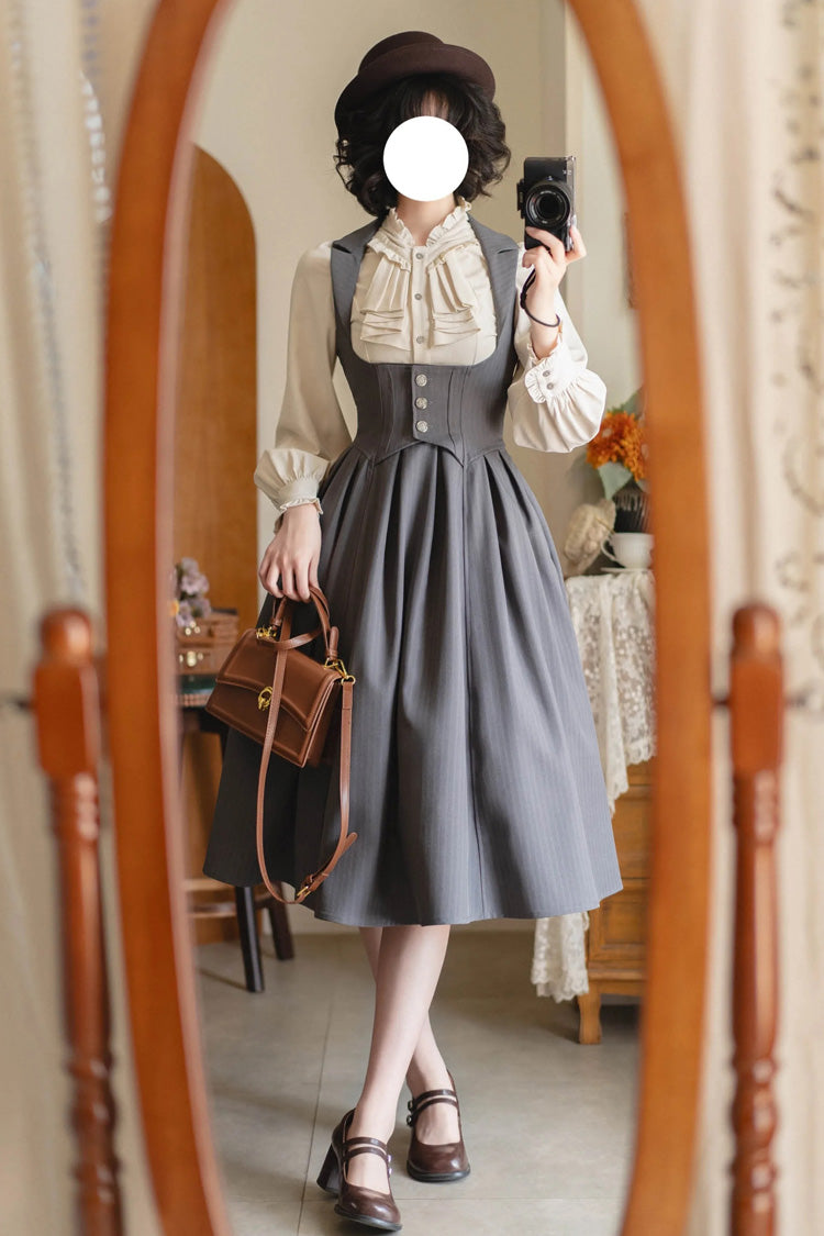 Classic Bust-Support Lolita Dress - Forest Knows Fall