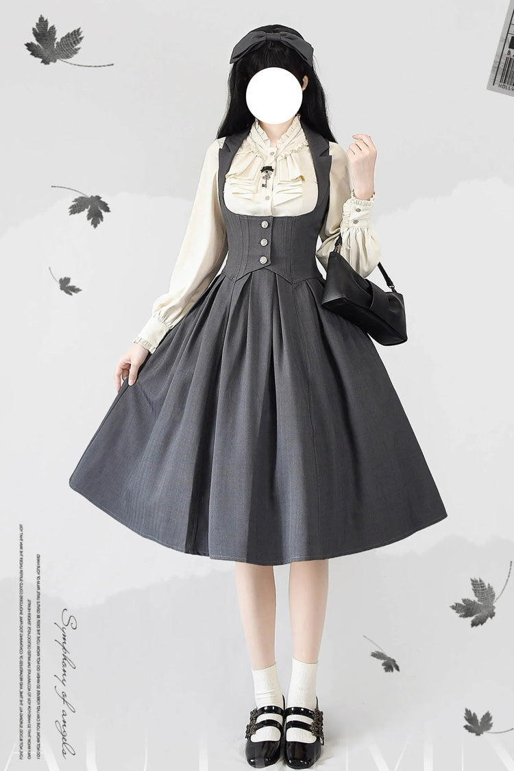 Classic Bust-Support Lolita Dress - Forest Knows Fall