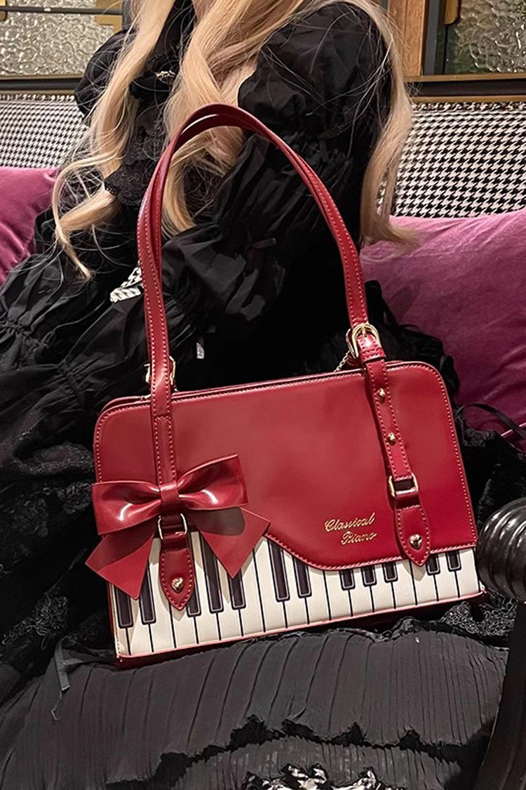 Piano Waltz Bowknot Lolita Handbag