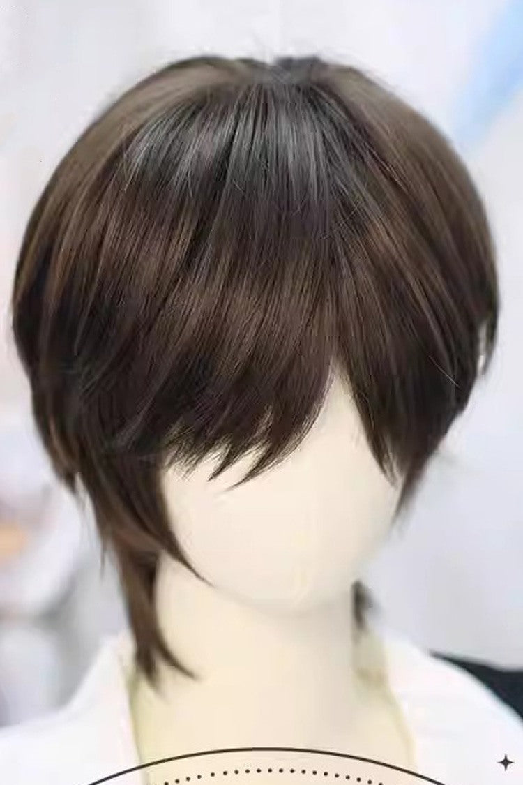 Androgynous Short Cosplay Wig for Lolita Style