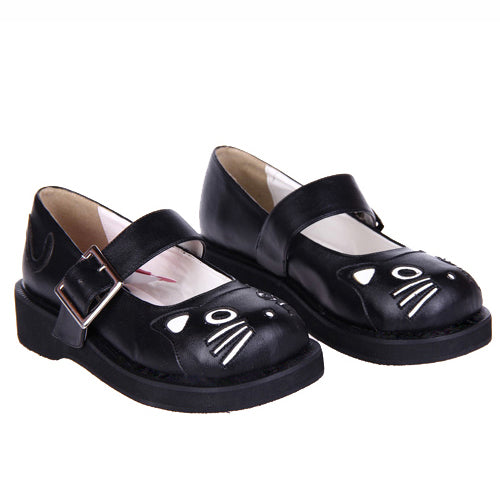 Patent Point-Toe Platform Sweet Lolita Footwear