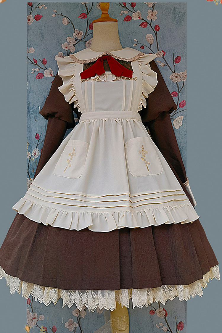 Puff Sleeve Bow Vintage Classic Lolita Dress