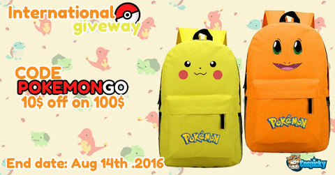 POKEMON BACKPACK INTERNATIONAL GIVEAWAY