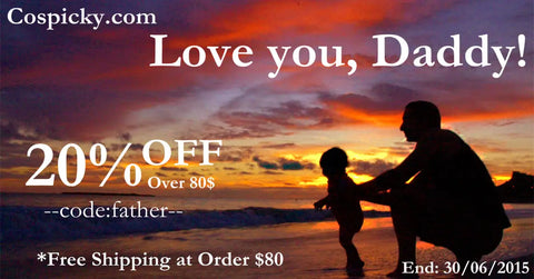 Réduction pour la fête des pères chez Cospicky
