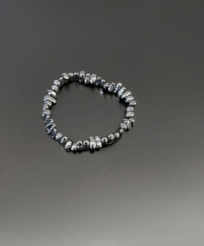 Chain Grey Bracelet Fine PU Set Star Three-Piece Alloy