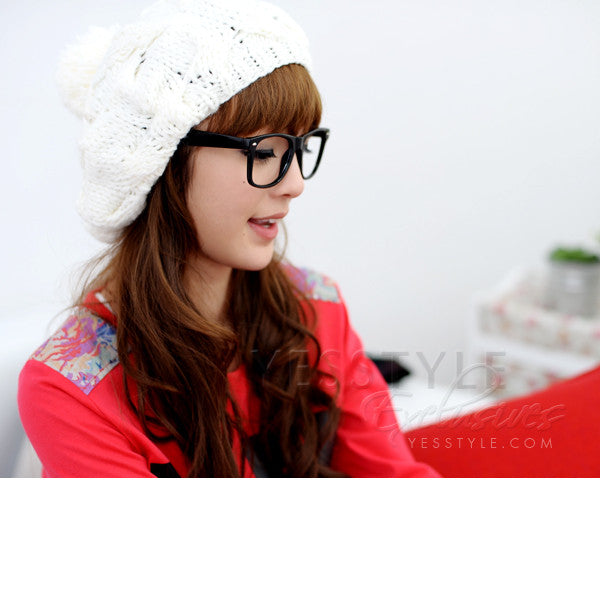 Beret Knit Cable