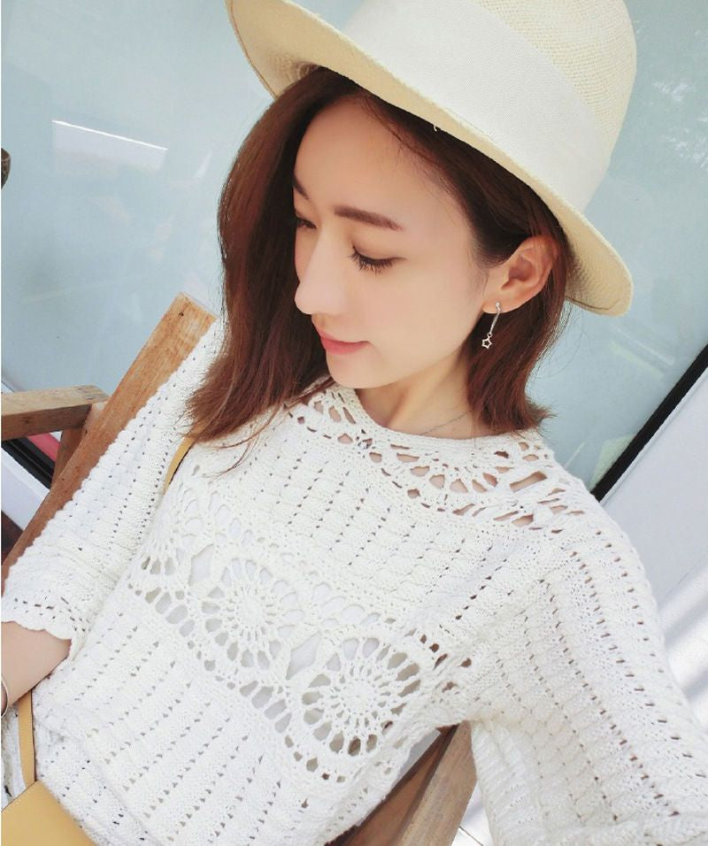 Sterling 925 Star Asymmetrical Drop Silver Earring