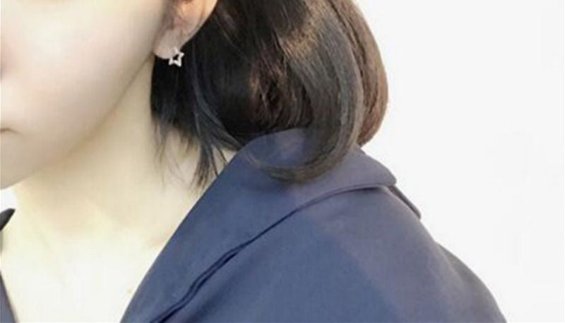 925 Silver Sterling Earring Star Open