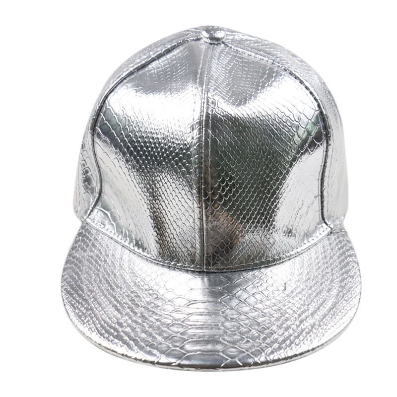 Faux Leather Baseball Cap