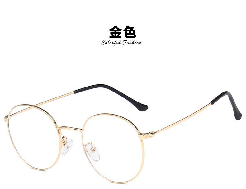 Blue Light-Blocking Round Frame Glasses