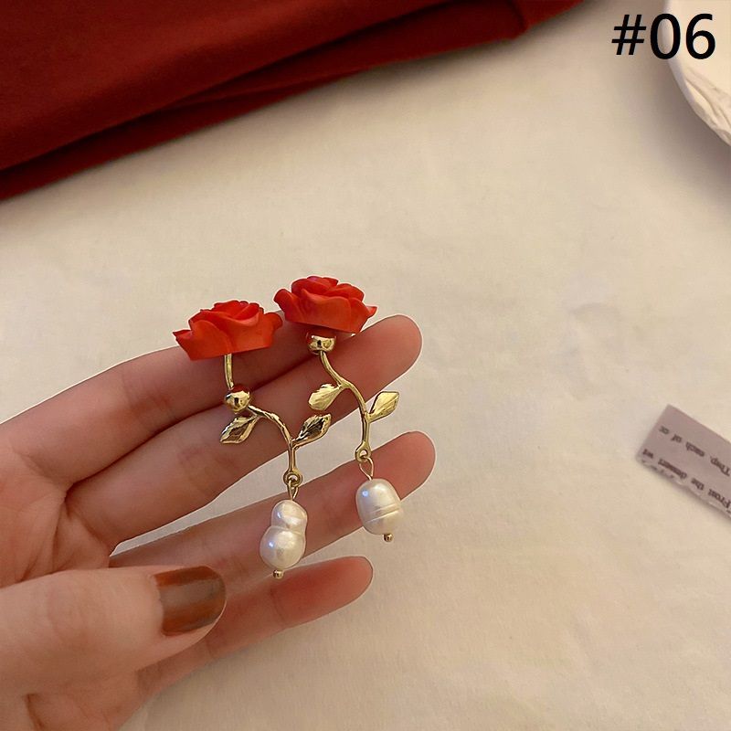 designs) Pearl / Petal Alloy (various Earring Faux